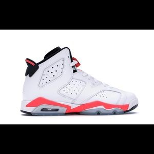 Jordan 6 Retro Infrared White
